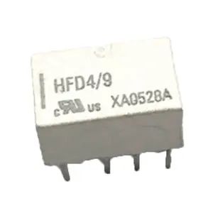 Elektro magnetisches Leistungs relais für elektronische Komponenten 9V/12VDC 8PIN DIP HFD4/9 Relais modul