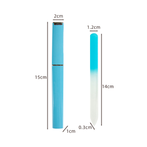 Nhanh Chóng Vận Chuyển Di Động Công Cụ Chăm Sóc Móng Tay Du Lịch Tái Sử Dụng Bền Nhẹ Nhàng Gradient Làm Móng Tay Pha Lê Thủy Tinh Móng Tay Tập Tin Với Trường Hợp - Product Image 3