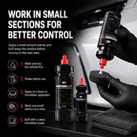 Cire Nettoyante Blanche pour Peinture Automobile 298g 134g Soin Décontaminant pour Surfaces Ternies Application Manuelle Marque Privée OEM