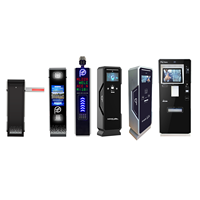 Terminal de paiement RFID pour contrôle d'accès au parking, système de stationnement automatique, borne de collecte de tickets, borne de paiement de parking