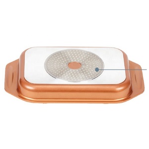 เตาอบปิ้งย่างไก่สีทองแดงพร้อมตาข่ายทอด - Product Image 3