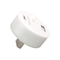 Lampu malam LED Hub USB baru dengan Port tipe-c dan lampu kecil untuk USB-C pengisi daya ponsel komputer
