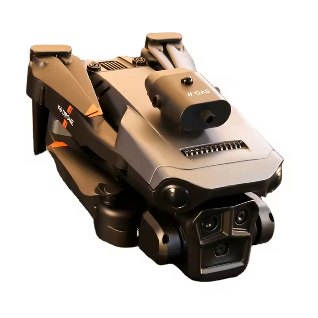 OEM K6 MAX 3 Cameras FPV Drone 4K ESC Triple Lens 2.4G WiFi Headless Mode 100m Obstacle Avoidance GPS App-Controlled 3-Axis
