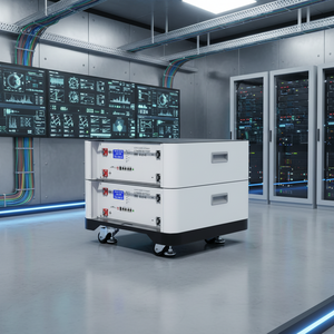 Stapelbare 51,2V 100Ah LiFePO4 Lithium-batterijpakket 6000 cycli voor huishoudelijke zonne-energieopslag en residentiële noodstroomvoorziening - Product Image 1