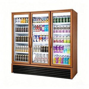 Vitrine de présentation à 3 portes avec grande capacité pour la mise en valeur de produits de boissons en grande quantité - Product Image 4