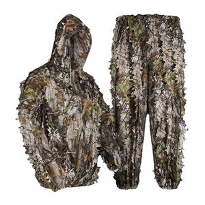 Equipo Táctico de <span class=keywords><strong>Paintball</strong></span> Yuda, Ropa de Caza Ghillie Completa, Camuflaje 3D de Hojas de Selva y Bosque, Traje Ghillie - Product Image 1