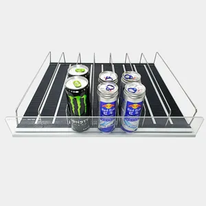 FIFO filling roller shelf supermarket shelf drink cooler display shelf