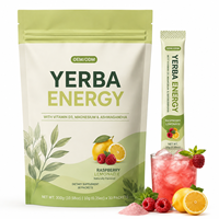 Private Label Yerba Mate Thee Kruiden, Duurzame Energie Verbeterde Mentale Duidelijkheid OEM ODM voor Dagelijkse Volwassen Gezondheid