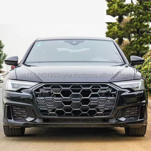 Grille de pare-chocs avant de voiture d'entrepôt américain S6 Grille centrale pour Audi A6 C8 PA 2023 2024 2025 Grille de voiture - Product Image 5