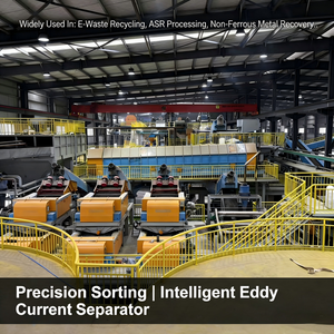 Separador de Corrientes de Foucault Portátil para Reciclaje de Chatarra de Cobre en Pequeñas Empresas - Product Image 3