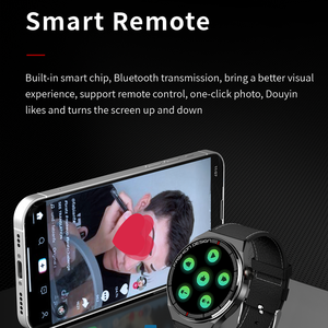 นาฬิกาอัจฉริยะ NFC H4 MAX รุ่นใหม่ สำหรับผู้ชาย นาฬิกาสมาร์ทวอทช์ธุรกิจ ติดตามการโทรผ่านบลูทูธ รองรับการชาร์จไร้สาย สายรัดข้อมือฟิตเนส H4MAX - Product Image 3