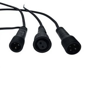 สายไฟ LED แบบกันน้ำ 2/3/4 ขา แกนทองแดง หุ้ม PVC 250V พร้อมขั้วต่อแบบปลั๊กตัวผู้และตัวเมีย สำหรับต่อขยายคอมพิวเตอร์/เครื่องจักร - Product Image 3