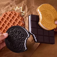 Kreatives Geschenk Mini Notepad Kunden spezifische Cookie-Form Notebook Stress abbau Kinder Notepad Werbe geschenk