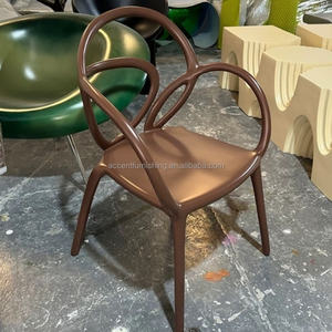 Chaise longue de <span class=keywords><strong>style</strong></span> italien en FRP personnalisé Chaise de salle à manger minimaliste moderne pour cafés hôtels - Product Image 5