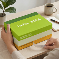Boîtes d'expédition pliables en carton personnalisées pour cadeaux, cosmétiques, vêtements, avec logo personnalisé, vente en gros