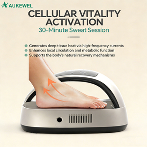 Nouveau design de poignée, chauffe-pieds intelligent pour la circulation sanguine avec ceinture chauffante à lumière rouge et bleue - Product Image 3