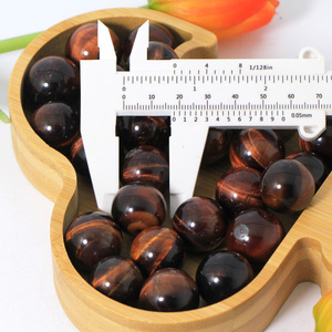 Cristaux sphériques en œil <span class=keywords><strong>de</strong></span> <span class=keywords><strong>tigre</strong></span> rouge en gros, 20 mm, pierres <span class=keywords><strong>de</strong></span> guérison polies, ornements Feng Shui, pierres précieuses, boule <span class=keywords><strong>de</strong></span> cristal - Product Image 3