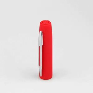 Stylo gel confortable et doux au toucher, recouvert de caoutchouc noir et or, avec logo personnalisé, cadeaux promotionnels - Product Image 4