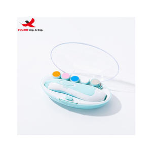 Kit de coupe-ongles électrique haute vitesse, prix de gros, approvisionnement mixte, boîte cadeau luxueuse pour bébé - Product Image 1