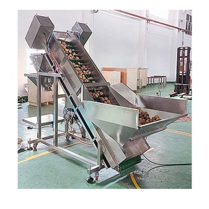 Máy Cân Cà Rốt Khoai Tây Một Đầu 5Kg 10Kg 25Kg Máy Cân Tuyến Tính Máy Cân Băng Tải Hành Tây - Product Image 3