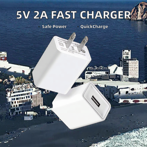 Adaptateur mural <span class=keywords><strong>USB</strong></span> à charge <span class=keywords><strong>rapide</strong></span> 5V 2A version américaine, puissance de sortie 10W, <span class=keywords><strong>chargeur</strong></span> de téléphone portable pour iPhone et accessoires de téléphone Android - Product Image 2