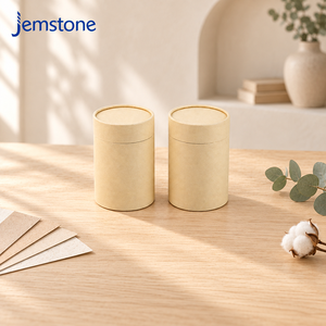 Customized Eco Friendly Kraft Paper Tube Packaging Box Food Loose Leaf Tea Flower Tea Cylinder Packaging Cosmetic Perfume Tube - Product Image 1