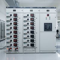 ZHUOLI Fabricant Direct Armoire de Commande Électrique Extractible GCS Protection IP4X 630A-6300A pour Projets de Postes de Distribution Régionnels AC