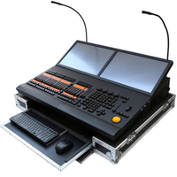 Console de contrôle d'éclairage Pro Stage DJ Disco Intelligent DMX Grand Ma2 OnPC MA 2 avec fonctions LTC et RDM pour scène