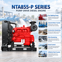 Moteur diesel 6 cylindres NTA855-P470B 351 kW 470 CV 1500 tr/min 14 L pour pompe à eau industrielle, équipement de lutte contre l'incendie et de drainage
