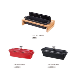 Vente en gros de casseroles en fonte émaillée personnalisées pour la cuisine japonaise, pour le <span class=keywords><strong>foie</strong></span> <span class=keywords><strong>gras</strong></span> - Product Image 5