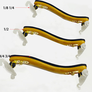 Épaulière de violon avancé de couleur primaire en érable à trois sections de haute qualité - Product Image 2
