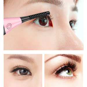 Mini rizador de pestañas portátil, negro, Morado, de lujo, Usb, calor, automático, venta al por mayor - Product Image 6