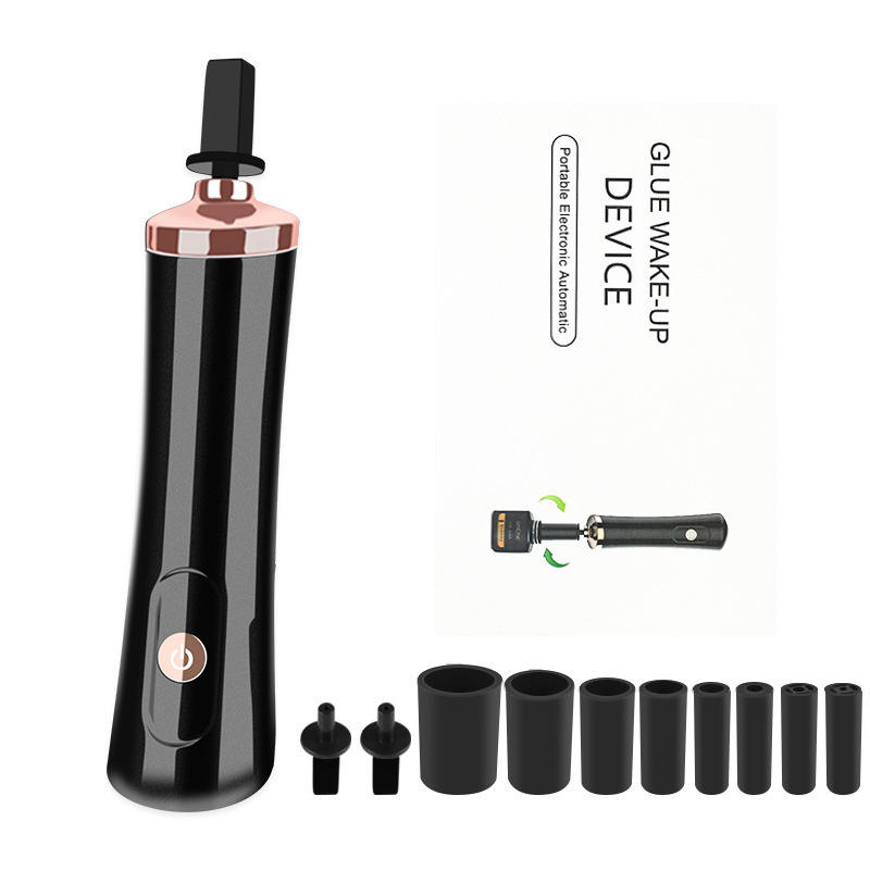 Noir + 8 têtes de silicone (base non incluse)