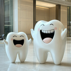 รูปปั้<span class=keywords><strong>น</strong></span>รูปการ์<span class=keywords><strong>ตู</strong></span><span class=keywords><strong>น</strong></span>สำหรับโรงพยาบาลทันตกรรมงานฝีมือพลาสติกเรซิ<span class=keywords><strong>น</strong></span>เสริมใยแก้ว - Product Image 1