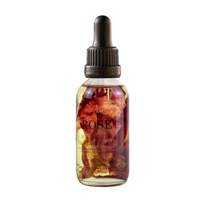 Huile de massage multi-usages <span class=keywords><strong>4</strong></span>-en-1 à base de pétales de rose pressés à froid, 60 ml, pour le visage, le corps, les cheveux, les ongles, éclaircissante, hydratante, huile essentielle de spa - Product Image 1