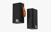 Batterie externe portable 20000 mAh PD 100W à charge rapide pour MacBook, avec câble intégré, idéale pour l'extérieur – Nouveau produit OEM tendance 2026