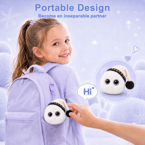 Peluche IA interactive : Chat vocal, yeux émotionnels, sensible au toucher, personnage personnalisable via APP, animal en peluche intelligent - Product Image 3