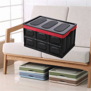 Precio barato de alta calidad de plástico plegable maletero de coche, caja con tapa - Product Image 2