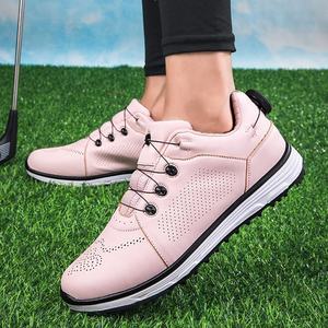 Chaussures de golf pour hommes style britannique HYGP-03 – Personnalisez votre marque, grandes tailles, directement de l'usine, imperméables et respirantes, fabriquées en Chine - Product Image 1