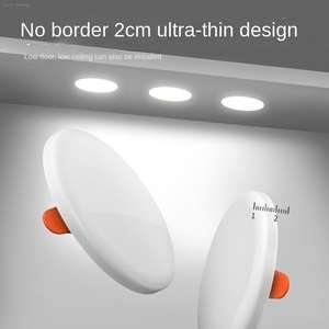 Ultra Thin Square Frameless Aluminum <b>Modern</b> Embedded <b>Ceiling</b> <b>LED</b> Panel <b>Light</b> 9W-36W Adjustable High Brightness - Product Image 3