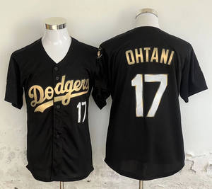 2025年卸売高品質人気商品カスタムメンズ野球ウェア ドジャースチーム # 17 # 18 # 5 スポーツ野球刺繍入りジャージ - Product Image 2
