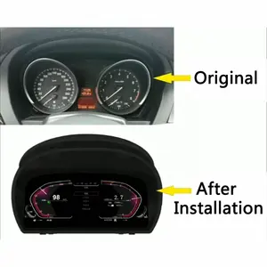 רכב דיגיטלי אשכול וירטואלי תא טייס מולטימדיה עבור BMW Z4 E89 2009-2019 לוח מחוונים מכשיר מטר מסך ראש יחידה אוטומטי