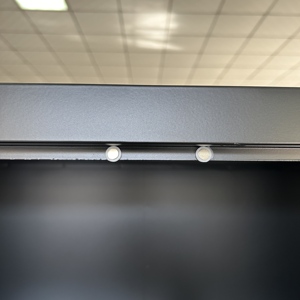 Armoire <span class=keywords><strong>de</strong></span> <span class=keywords><strong>rangement</strong></span> en métal pour <span class=keywords><strong>garage</strong></span> <span class=keywords><strong>de</strong></span> bureau Classeur métallique 2 portes Armoire en acier avec étagères réglables - Product Image 4