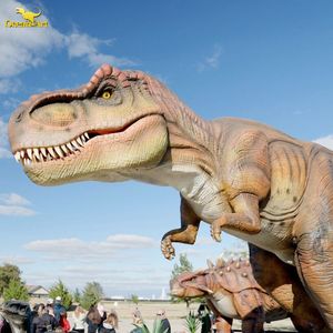 Proveedor de dinosaurios Zigong, diseño personalizado de dinosaurio, compra escultura de dinosaurio animatronic para parque temático - Product Image 1