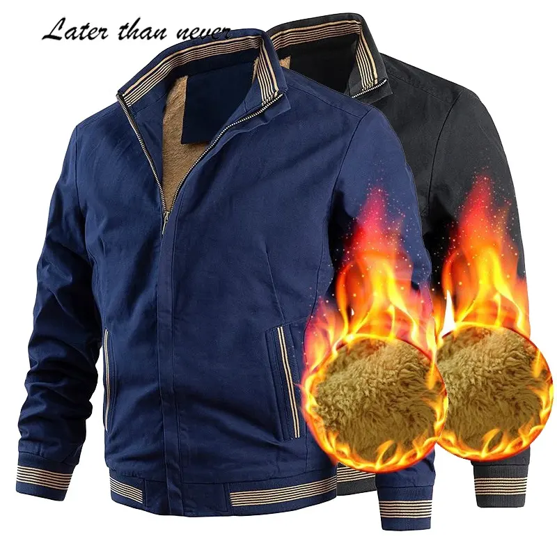 Хит продаж, рабочая куртка с логотипом на заказ, 100% хлопковая куртка для тренера, ветровка, холщовая куртка-бомбер на подкладке с мехом для зимы