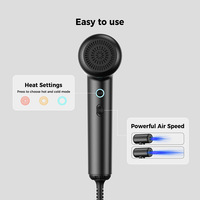 Modèle 2026 Sèche-cheveux et styler rotatif 2-en-1 à air chaud 1500W Revair Reverse Ionic Ceramic avec soin capillaire