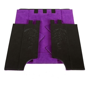 Tour à dés pliable en forme <span class=keywords><strong>de</strong></span> château en cuir PU, idéale pour les voyages, pour des expériences <span class=keywords><strong>de</strong></span> <span class=keywords><strong>jeu</strong></span> <span class=keywords><strong>de</strong></span> table immersives - Product Image 5