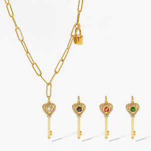 Ouple-pendientes de 14K para niñas, pendientes de encaje de 14K, de estilo antiguo - Product Image 4