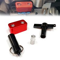 Outil de verrouillage antivol pour port OBD2, protecteur de port OBD2 rouge pour voitures, SUV, camions, verrou antivol OBD2