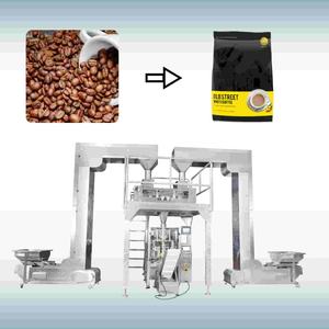 Machines à café <span class=keywords><strong>moulu</strong></span> multifonctions de qualité supérieure pour le pesage des sachets alimentaires en grains mélangés, remplissage vertical, scellage et emballage - Product Image 1